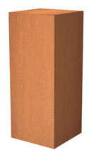 cortenstaal sokkel of zuil