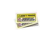 Der legendäre DON´T TOUCH Sticker