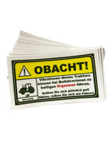 Der legendäre OBACHT ORGASMUS STICKER: Bulldog