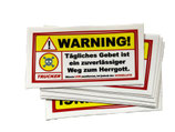 Der legendäre WEG ZU GOTT STICKER: Trucker