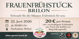 Self Print Ticket - Frauenfrühstück Brilon zur Schnade 2026