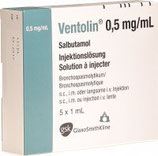 Ventolin Injektionslösung 0.5mg/ml 1ml pro Anwendung