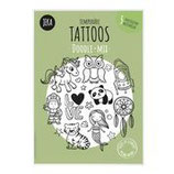 Kindertattoo-Set Doodle Mix