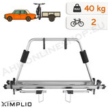 Velotrax Standard von XIMPLIO- Deichselfahrradträger für Wohnwagen und Anhänger