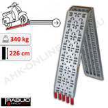 Pollicino Auffahrrampe aus Aluminium (geeignet u.a. für manuelle und elektrische Verladehilfe)