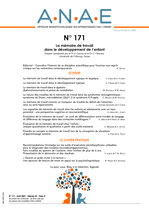 ANAE N°171 - Mémoire de travail et Développement de l'enfant