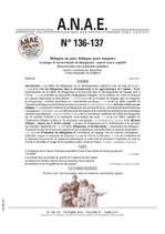 ANAE N° 136/137 - BILINGUISME - ASPECTS NEURO-COGNITIFS