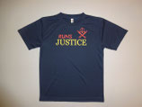 RUNS‐Tシャツ　JUSTICE限定オリジナル(ネイビー)