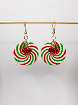 Ohrringe, Ohrhänger, Modeschmuck, Kawaii, lolli kirsche