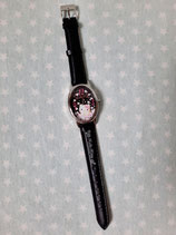 Armbanduhr, Damen Uhr, Hello Kitty, rose black