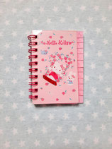 Adressbuch, Telefonbuch, Ringbuch, Hello Kitty, swing