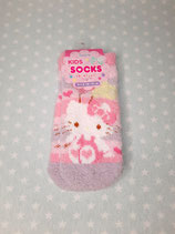 Frotteesocken, Flauschsocken, Kinder Socken, Hello Kitty