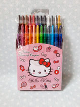 Twist up Stifte, ausdrehbare Wachsmalstifte, Wachs-Twister, Wachsmaler, Hello Kitty, XL