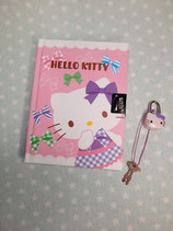 Tagebuch, Diarybook, Notizbuch, Hello Kitty, bow