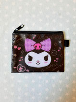 Kuromi, Kosmetiktasche, Beuty Bag, Kulturbeutel, kleine Tasche, Clutch, Sanrio, mix S