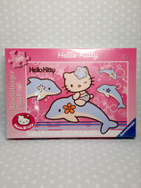 Puzzle, 200 Teile, hawaii, Hello Kitty