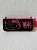 Kosmetiktasche, Beuty Bag, Kulturbeutel, kleine Tasche, Clutch, Hello Kitty, mesh