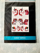 Nageltattoo, Nail Tattoo, Kawaii, einhorn 6