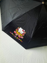 Taschenschirm, Regenschirm mit Hülle, Hello Kitty, glass