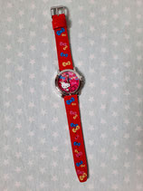 Armbanduhr, Kinder Uhr, Hello Kitty, ribbon