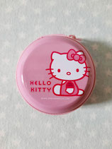 Münzbörse, Aufbewahrungstasche, Geldbeutel, Blechdose, Hello Kitty, metall rosa