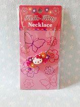 Halskette mit Anhänger, Modeschmuck, Damen Halsketten, Hello Kitty, butterfly