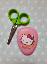 Schere mit Hülle, Reise Schere, Allzweckschere, Mehrzweckschere, Bastelschere, Haushaltsschere, Nähschere, Hello Kitty, strawbewrry