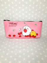 Kosmetiktasche, Beuty Bag, Federtasche, Federmäppchen, Kawaii, rosa