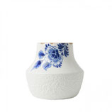Blauw Bloesem vaas 2, 10cm hoog