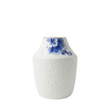 Blauw Bloesem vaas 3, 12cm hoog