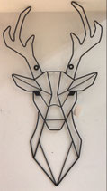 Wandrelief "Hirsch"