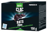 RATICIDE RAT PÂTE 25PPM 150GR