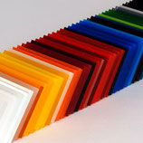 Acrylglas/Plexiglas-GS Stärke 3mm farbig assortiert