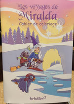 Les voyages de Miralda - Cahier de coloriage