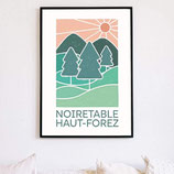 Affiche A3 - Noirétable Haut-Forez