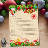 Santa Letter; Style F