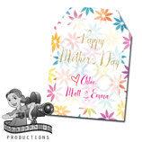Flowers Gift Tags