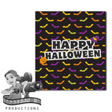 Halloween Bats; M&M Tube Wrapper