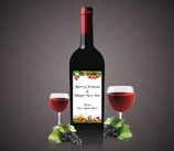 Stocking Pattern Wine Labels