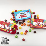 Airplane; Red & Blue Skittles Box Wrapper