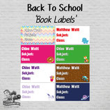 Book Labels: Digital PDF File