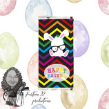 Choc Wrapper; Hipster Bunny - portrait; pdf