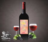 Watercolour; Wine Label