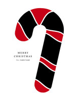 Candy Cane Wall Print; Digital PDF File