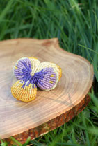 BROCHE "Pensée Vagabonde"