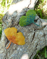 Broche "Gingko"