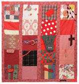 Nesteldecke "Rose"