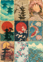 Journalkärtchen Japanische Impressionen
