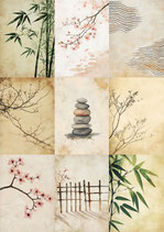 Journalkärtchen Zen Garten