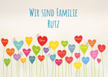 Druckdatei "Wir sind Familie" - personalisiert